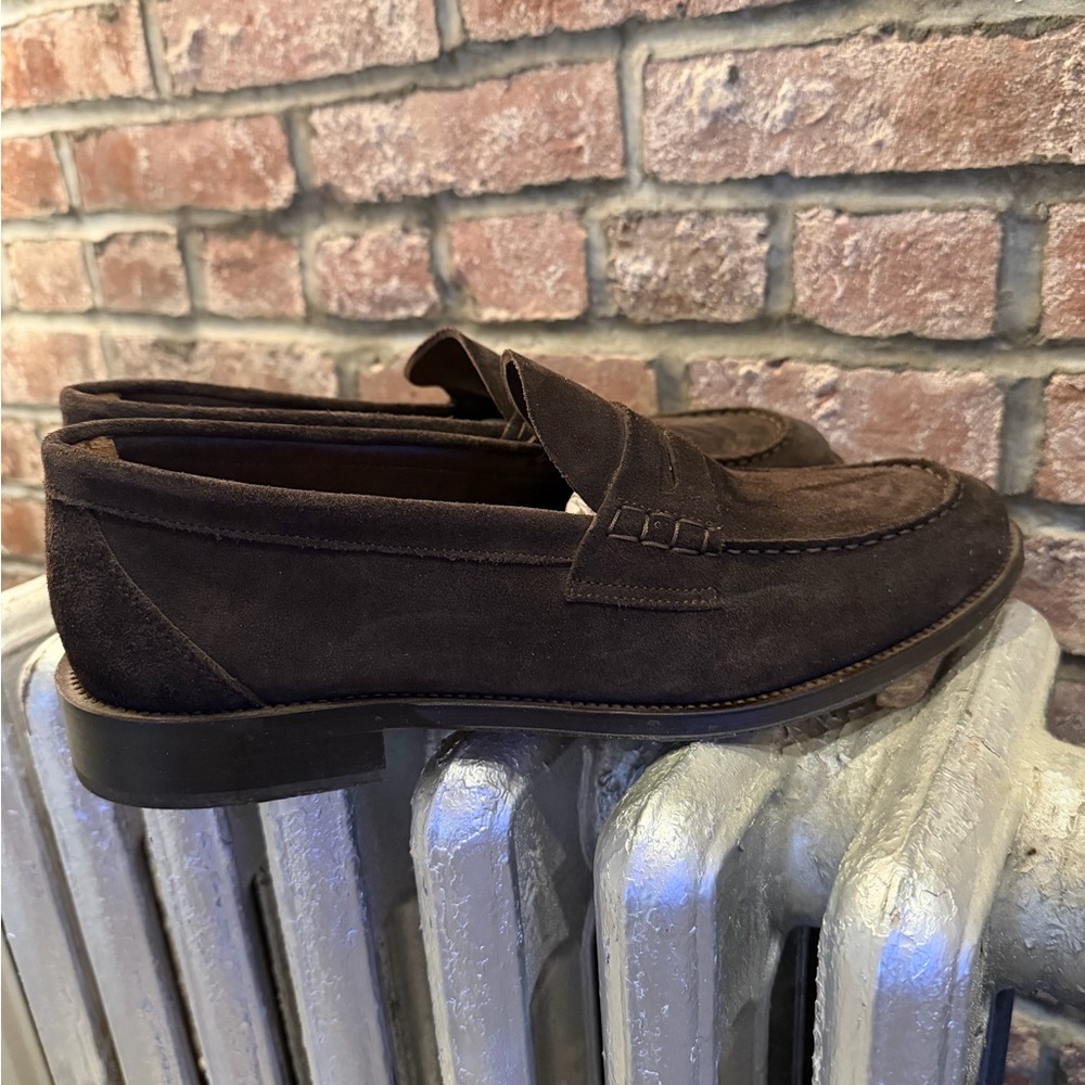 Chocolate Banana Republic Penny Loafers (sz 12)